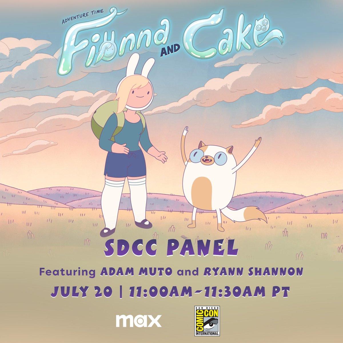Poster oficial de la Comic-con de «Fionna y Cake»